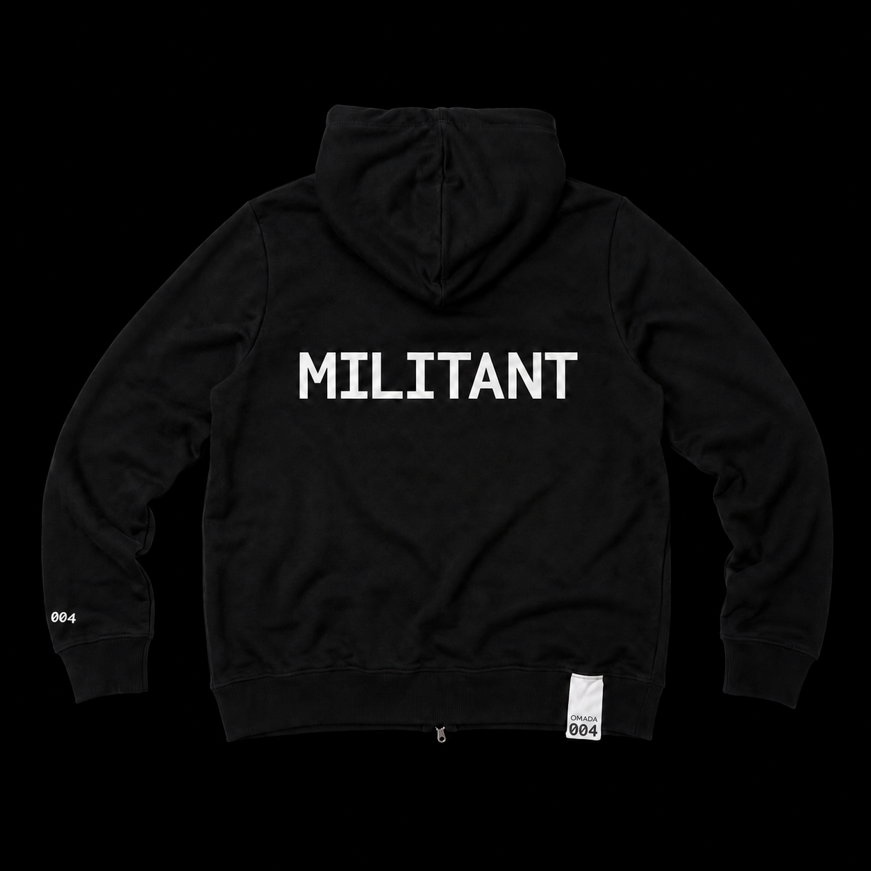 Militant Zip-Up Hoodie