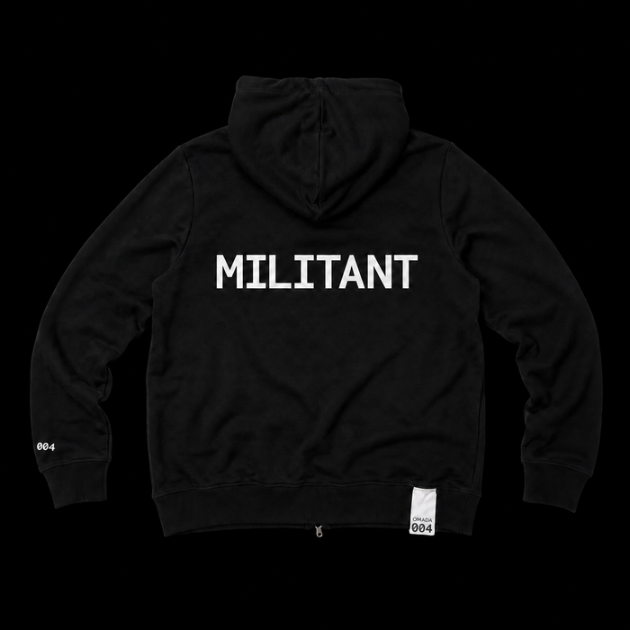 Militant Zip-Up Hoodie